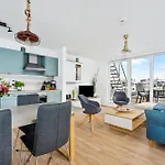 5 Beaufort - Wasserhaus, Meerblick, Sauna, Dachterrasse, Bootsanleger, Strandkorb בית נופש אולפניץ