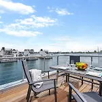 5 Beaufort - Wasserhaus, Meerblick, Sauna, Dachterrasse, Bootsanleger, Strandkorb * אולפניץ