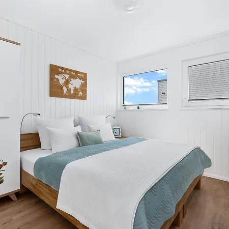 Dom wakacyjny 5 Beaufort - Wasserhaus, Meerblick, Sauna, Dachterrasse, Bootsanleger, Strandkorb