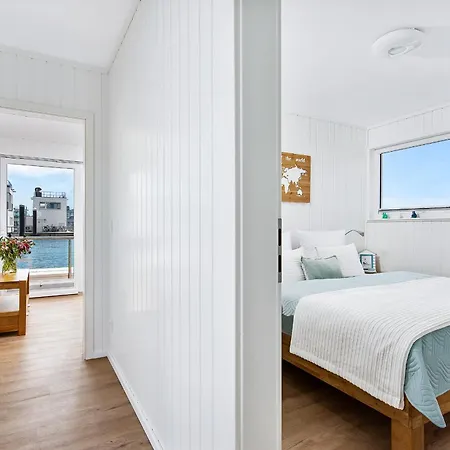 Dom wakacyjny 5 Beaufort - Wasserhaus, Meerblick, Sauna, Dachterrasse, Bootsanleger, Strandkorb